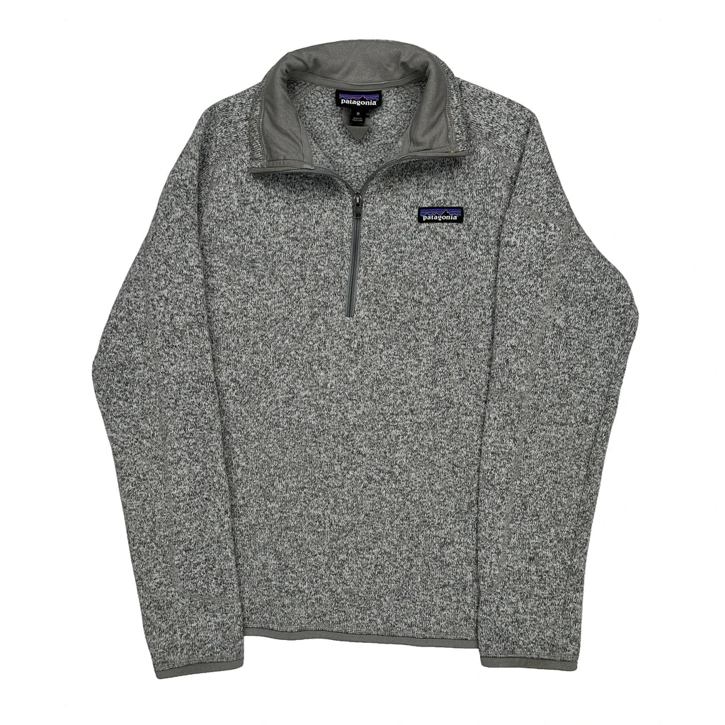 Patagonia 1/4 Zip - Medium Gray Polyester