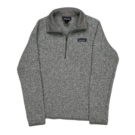 Patagonia 1/4 Zip - Medium Gray Polyester
