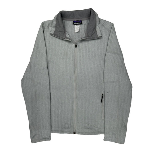 Patagonia Fleece Jacket - Large Gray Polyester