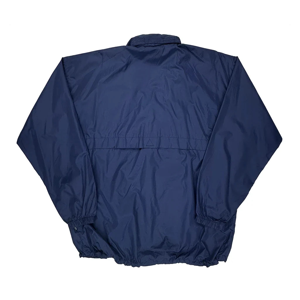 Puma Windbreaker - Large Blue Polyester