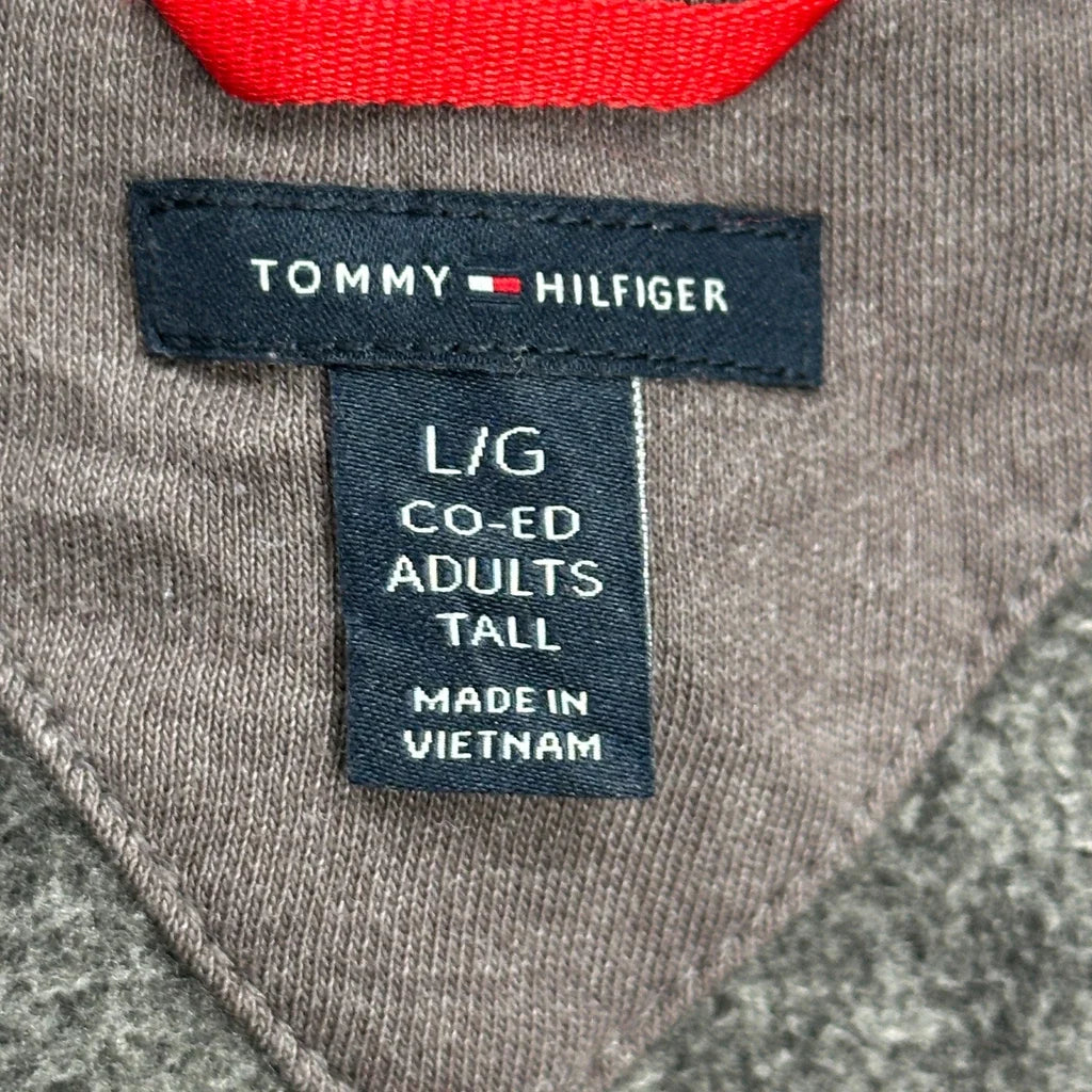 Tommy Hilfiger Fleece - Large Gray Polyester