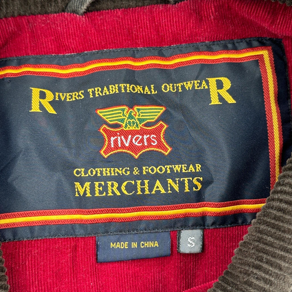 Rivers Wear Workwear Jacket - Small Brown Cotton