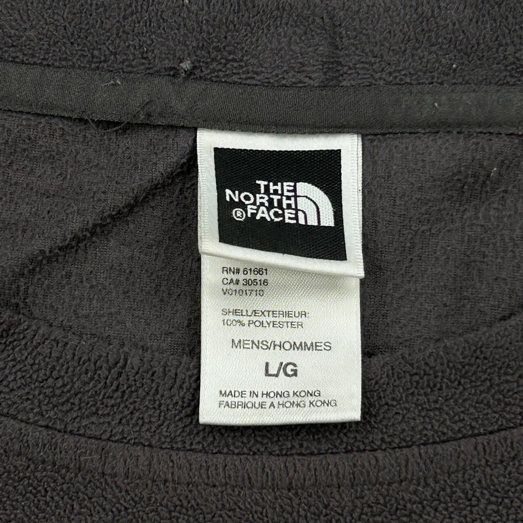 The North Face Fleece - Large Gray Polyester