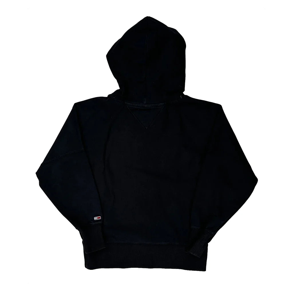 Tommy Jeans Hoodie - Small Black Cotton