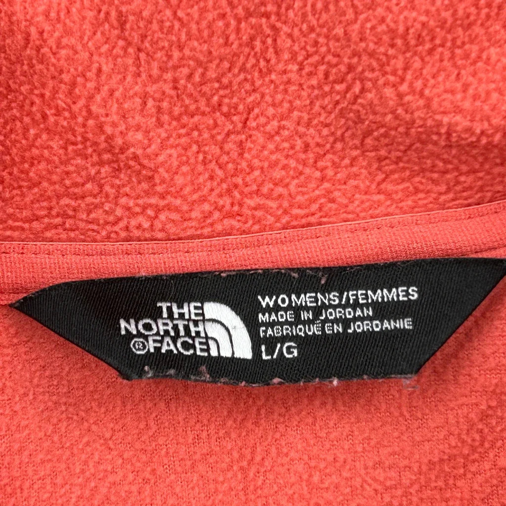 The North Face Denali Fleece Jacket - Large Red Polyester