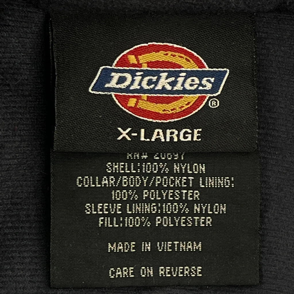 Dickies Puffer - XL Black Nylon