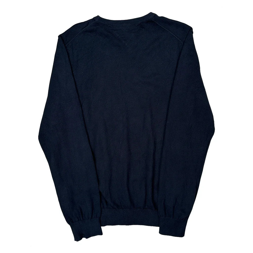 Tommy Hilfiger Sweater - Large Navy Cotton