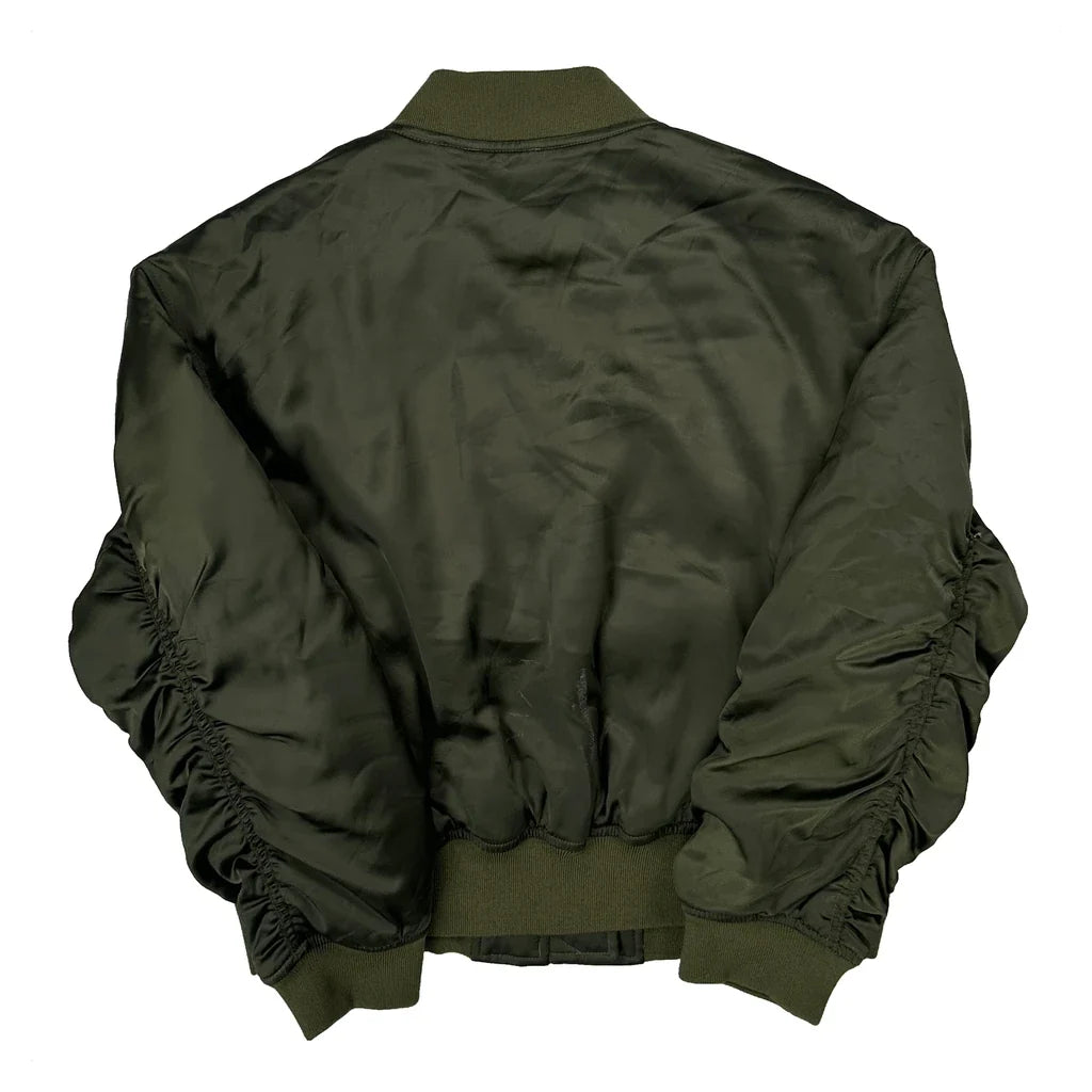 Levis Ma1 Bomber Jacket - XS Green Polyester