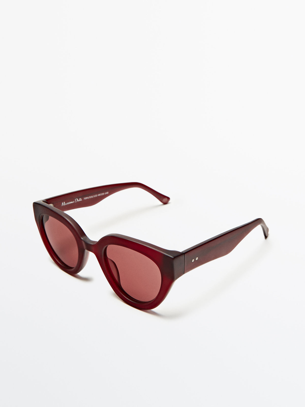 Gafas de sol burdeos ovaladas - BURDEOS