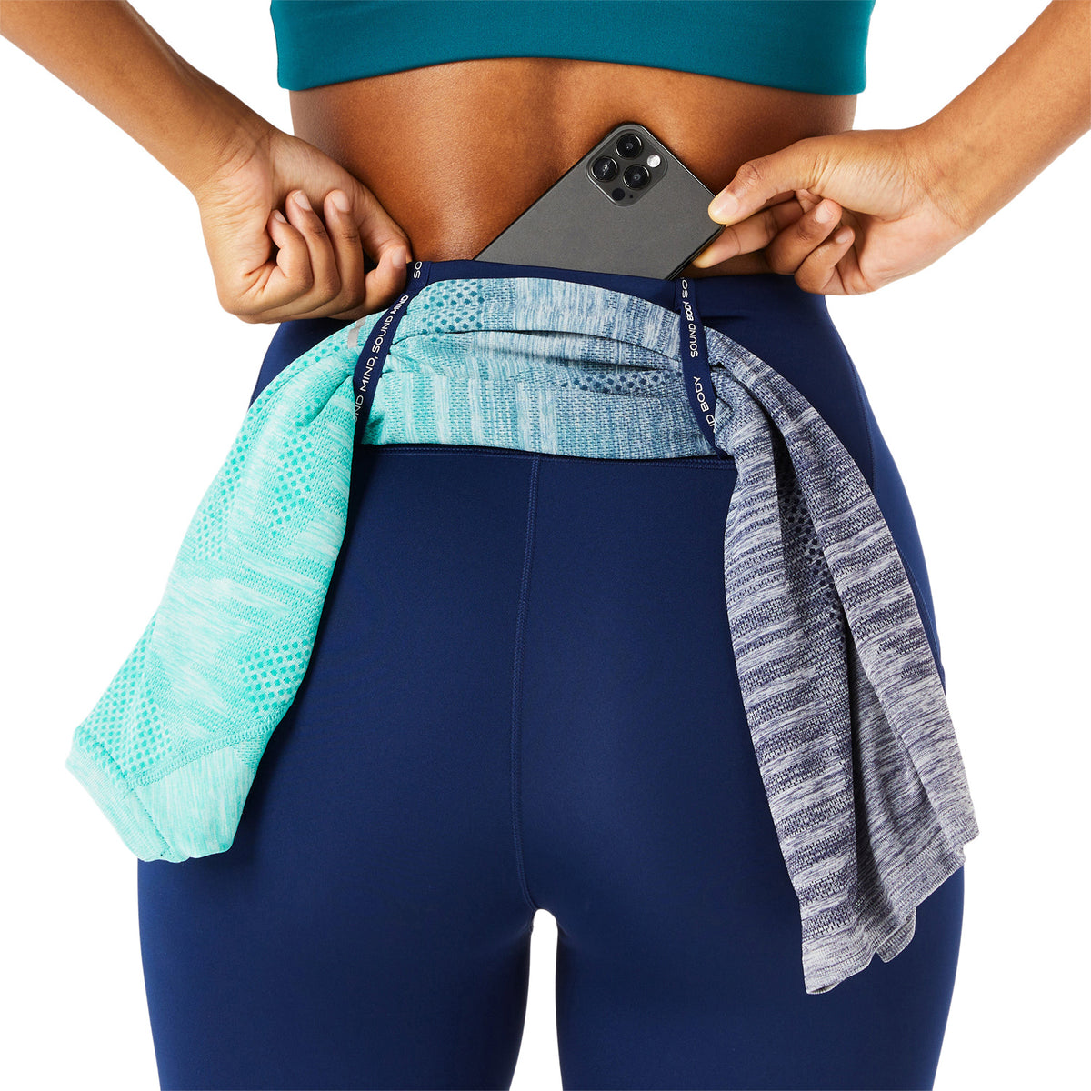 Asics Road Capri Tights Blue Expanse
