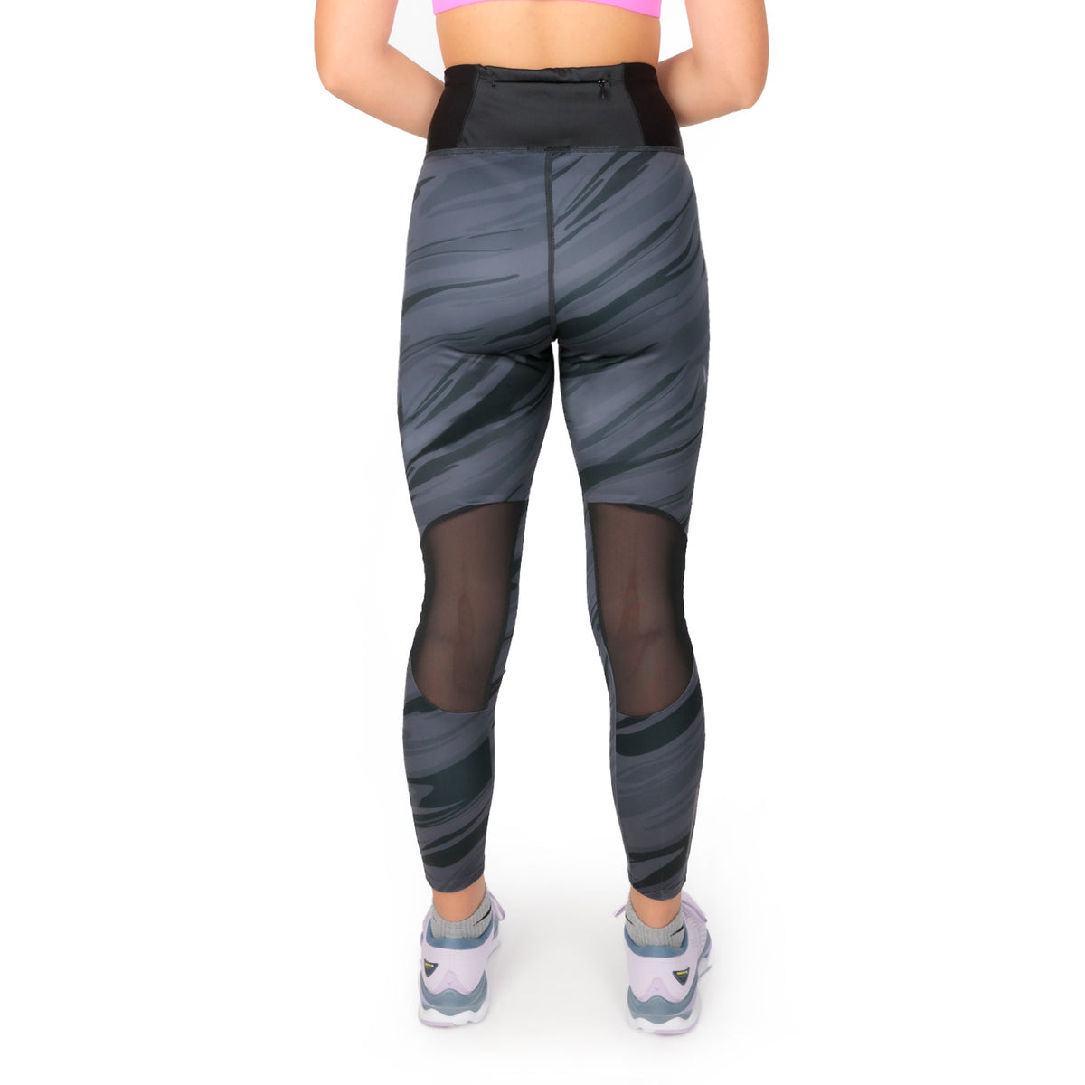 Mizuno 7/8 Printed Tights Black