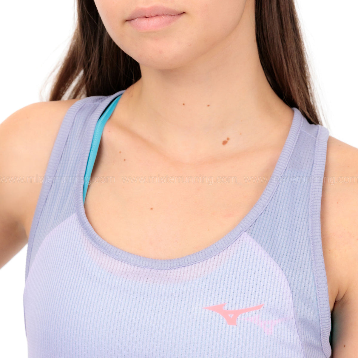 Mizuno Dryaeroflow Canotta Pastel Lilac