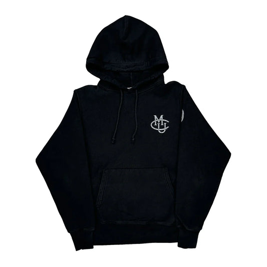Reverse Weave Champion Hoodie - Small Black Cotton