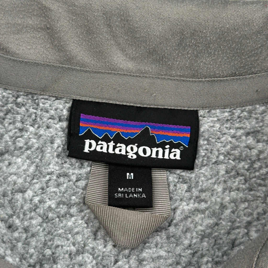 Patagonia Fleece Jacket - Medium Gray Polyester