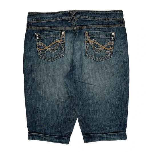 Urban Star Denim Shorts - 34W US 8 Blue Cotton
