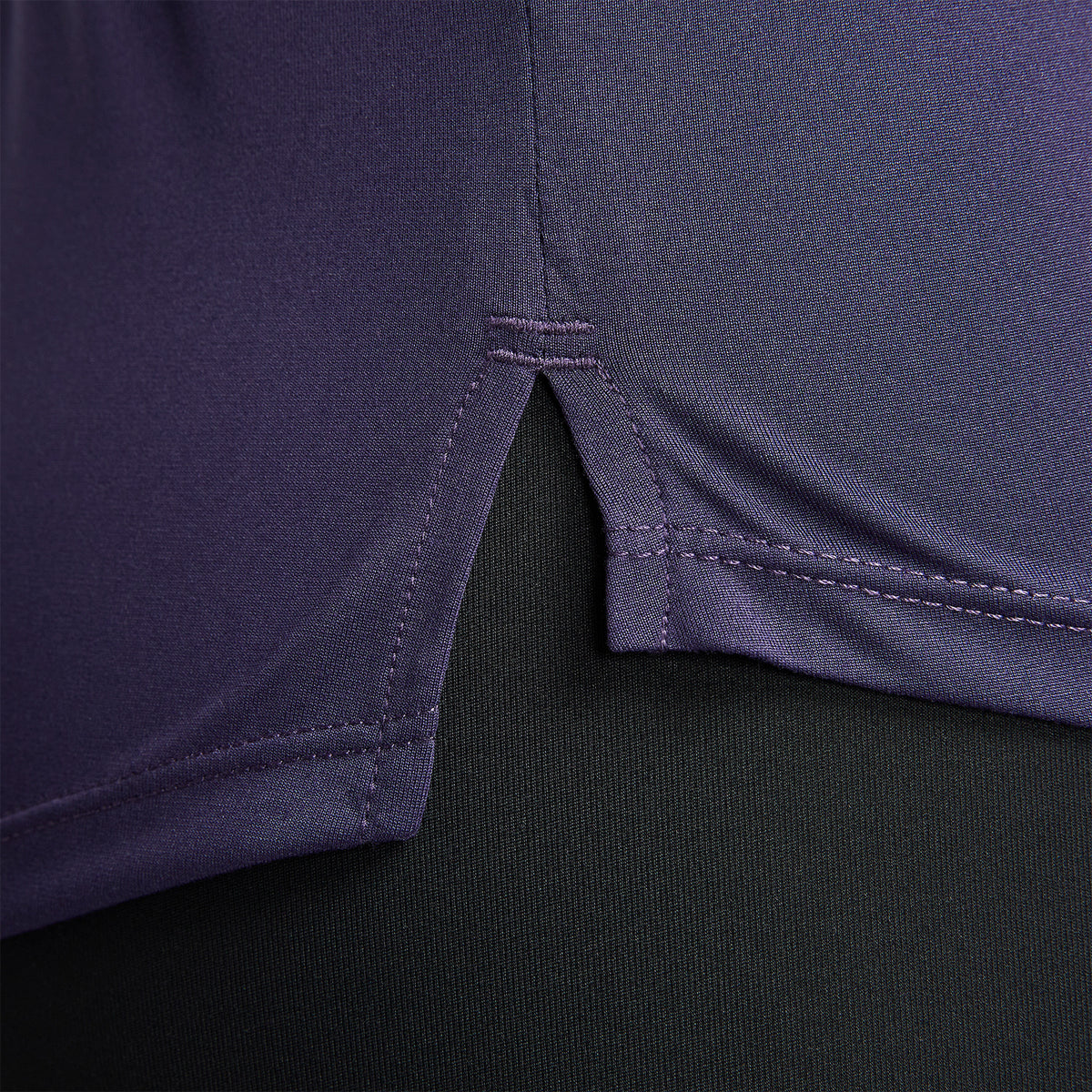 Nike Dri-FIT Swoosh Maglietta Purple Ink/Disco Purple