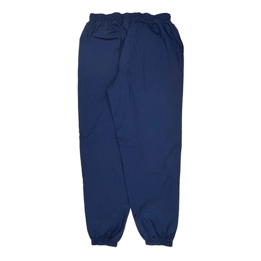 Nike Track Pants - Large Blue Polyester