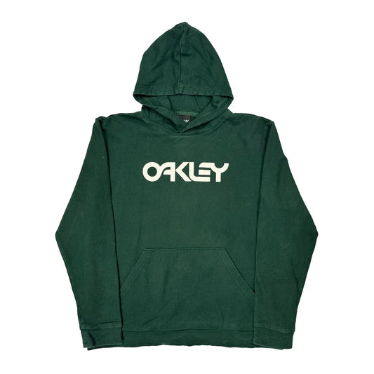 Oakley Hoodie - Large Green Cotton