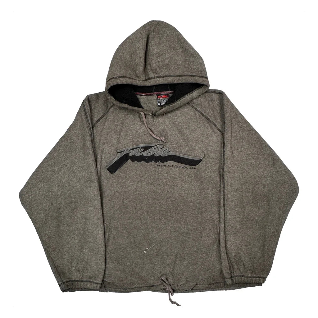 Fubu Hoodie - 2XL Gray Polyester