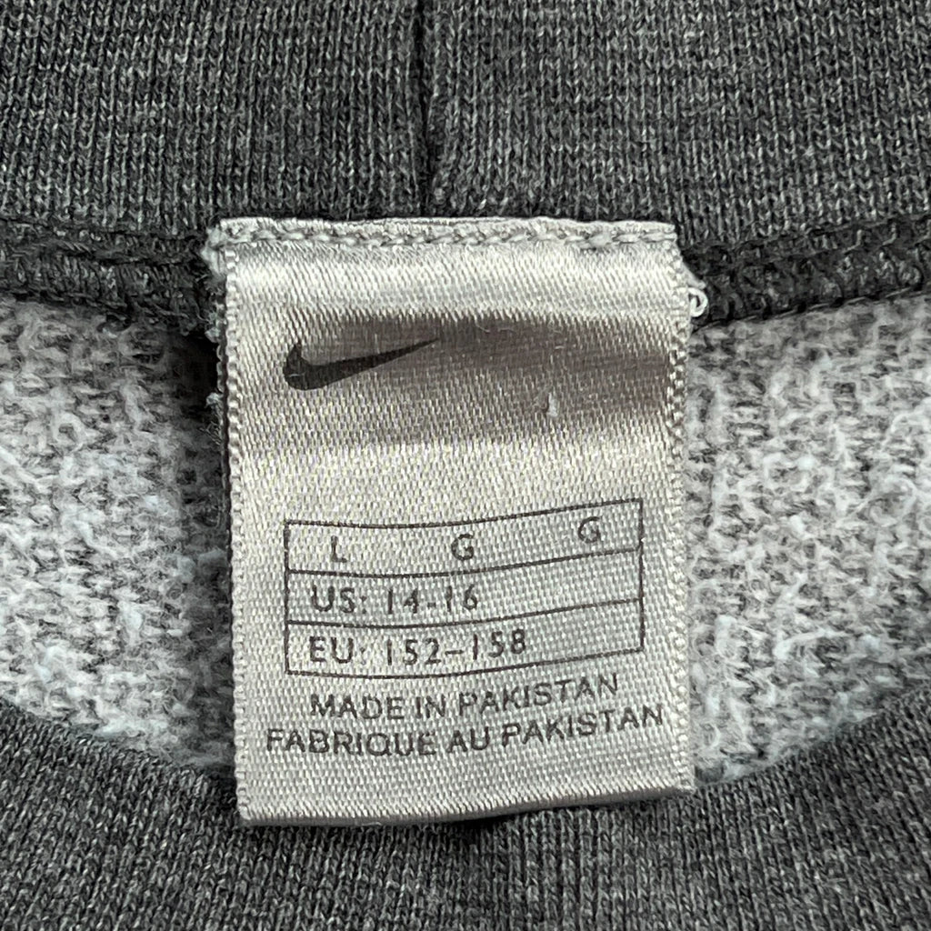 Nike Sweatshirt - Large Gray Cotton