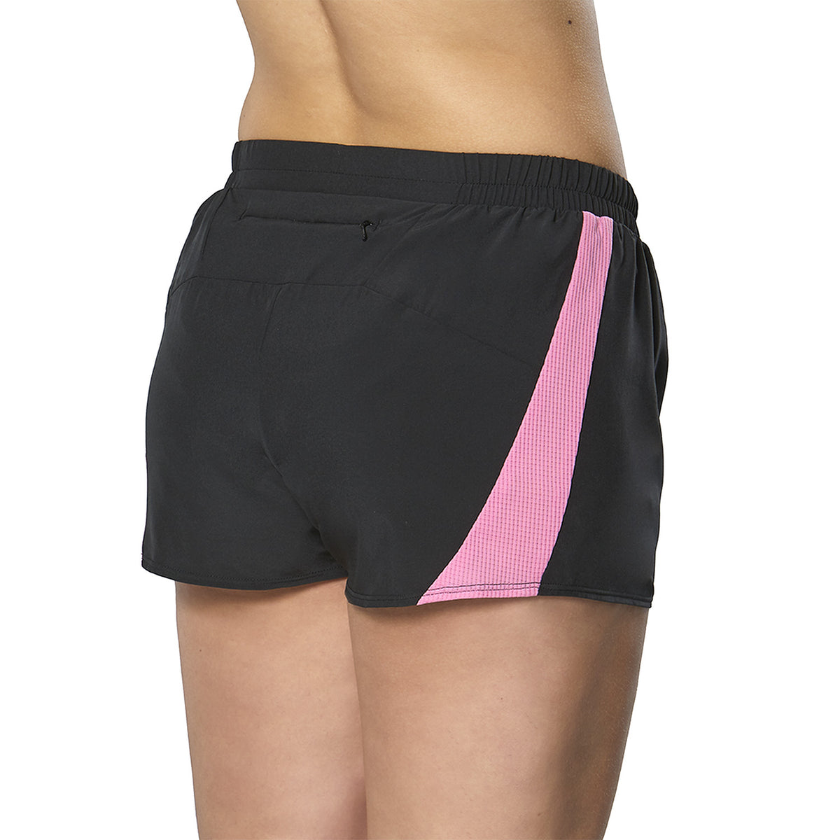 Mizuno Aero 2.5in Pantaloncini Black/Wild Orchid