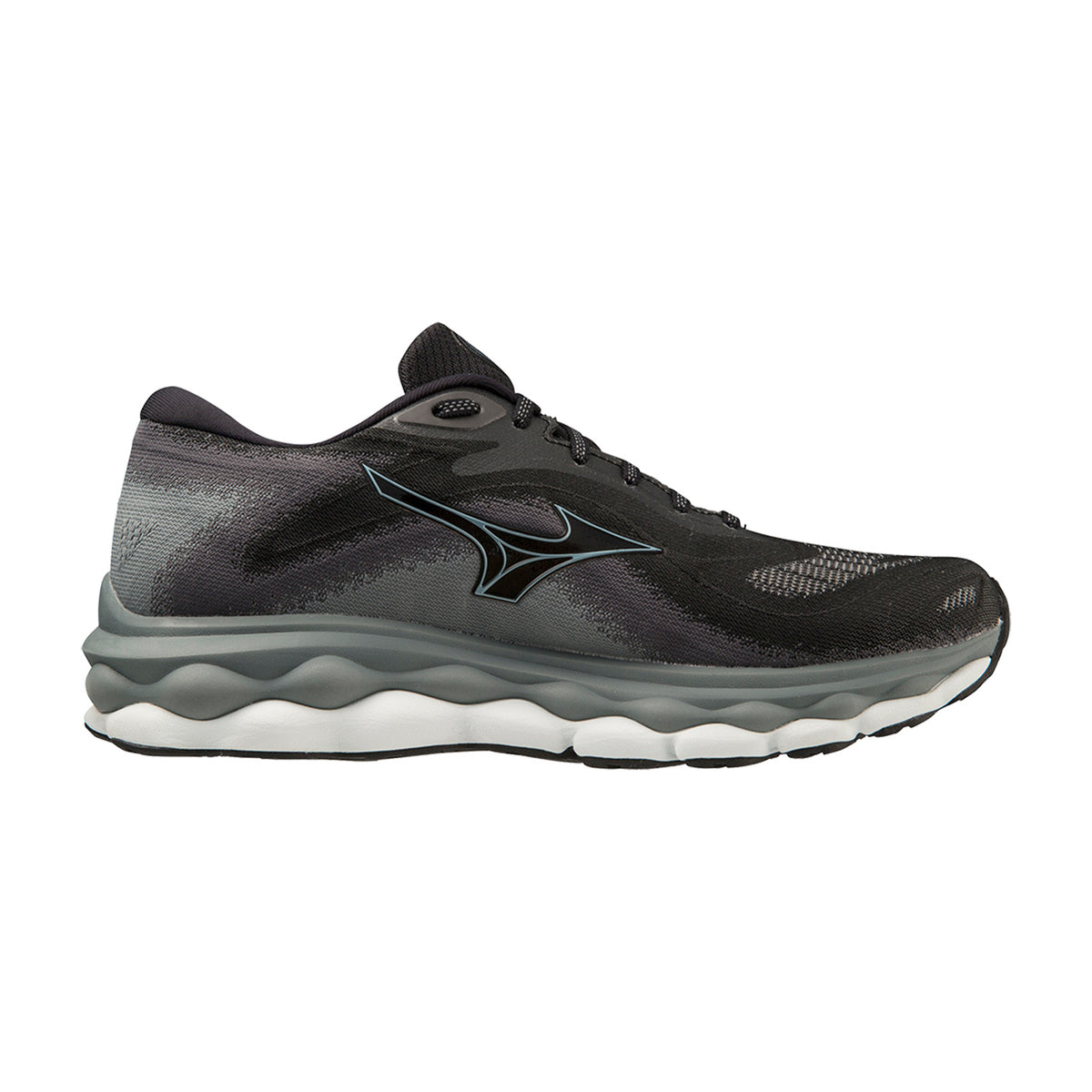 Mizuno Wave Sky 7 Black/Glacial Ridge/Stormy Weather