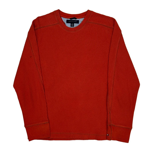 Tommy Hilfiger Sweater - Large Red Cotton