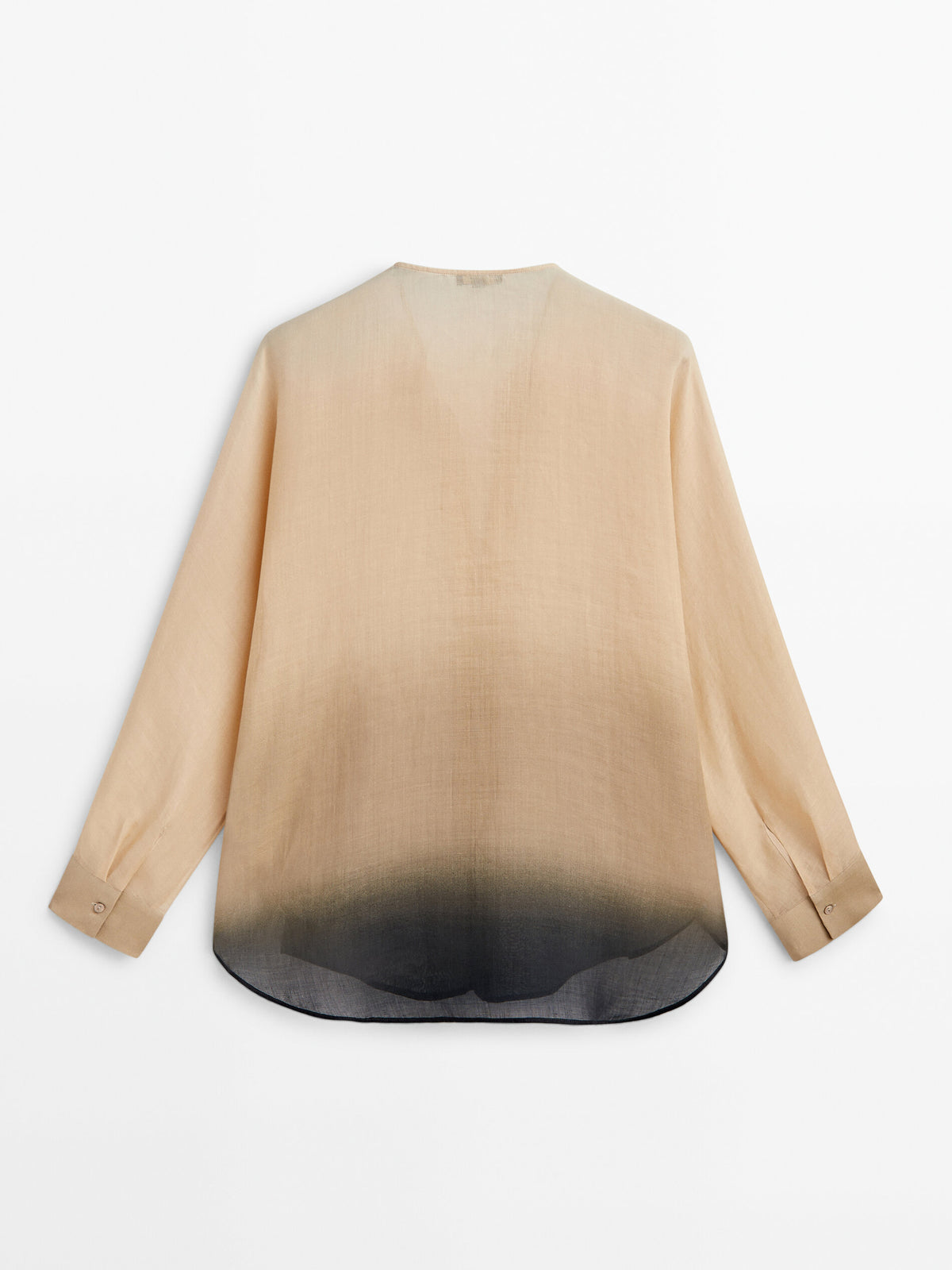 Camisa ramio degradado - CRUDO