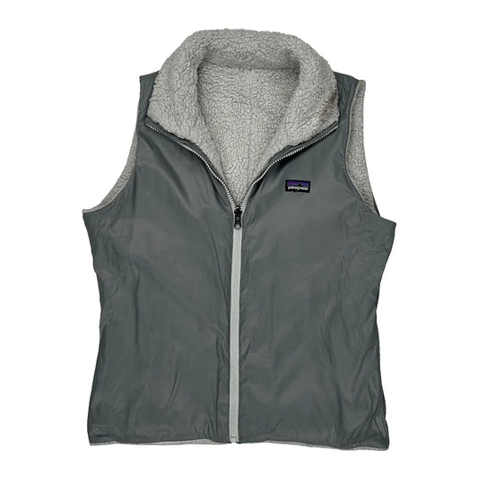 Patagonia Reversible Vest - Medium Gray Polyester