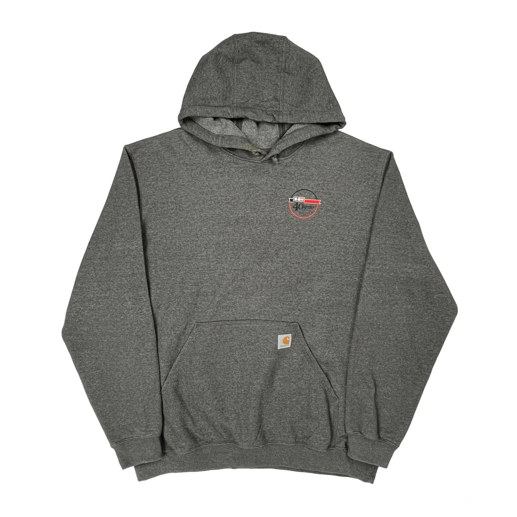 40 Years Anniversary Carhartt Hoodie - XL Gray Cotton
