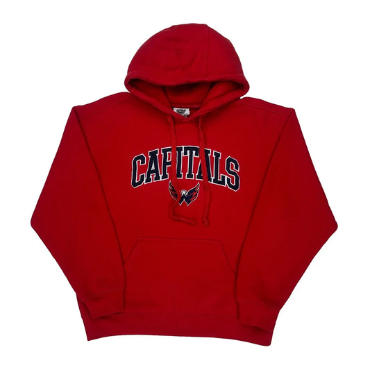 Capitals Nhl Hoodie - Large Red Cotton