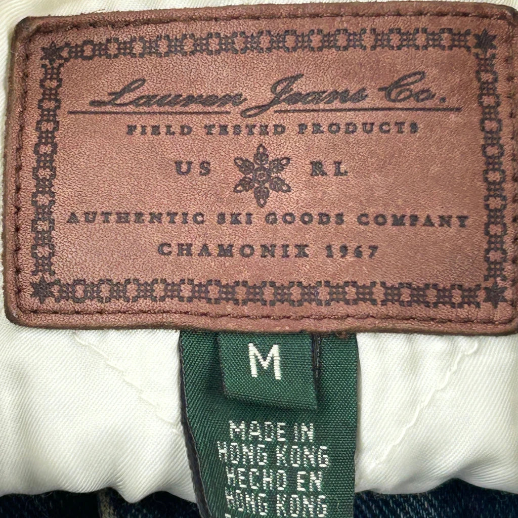 Ralph Lauren Collared Denim Jacket - Medium Blue Denim