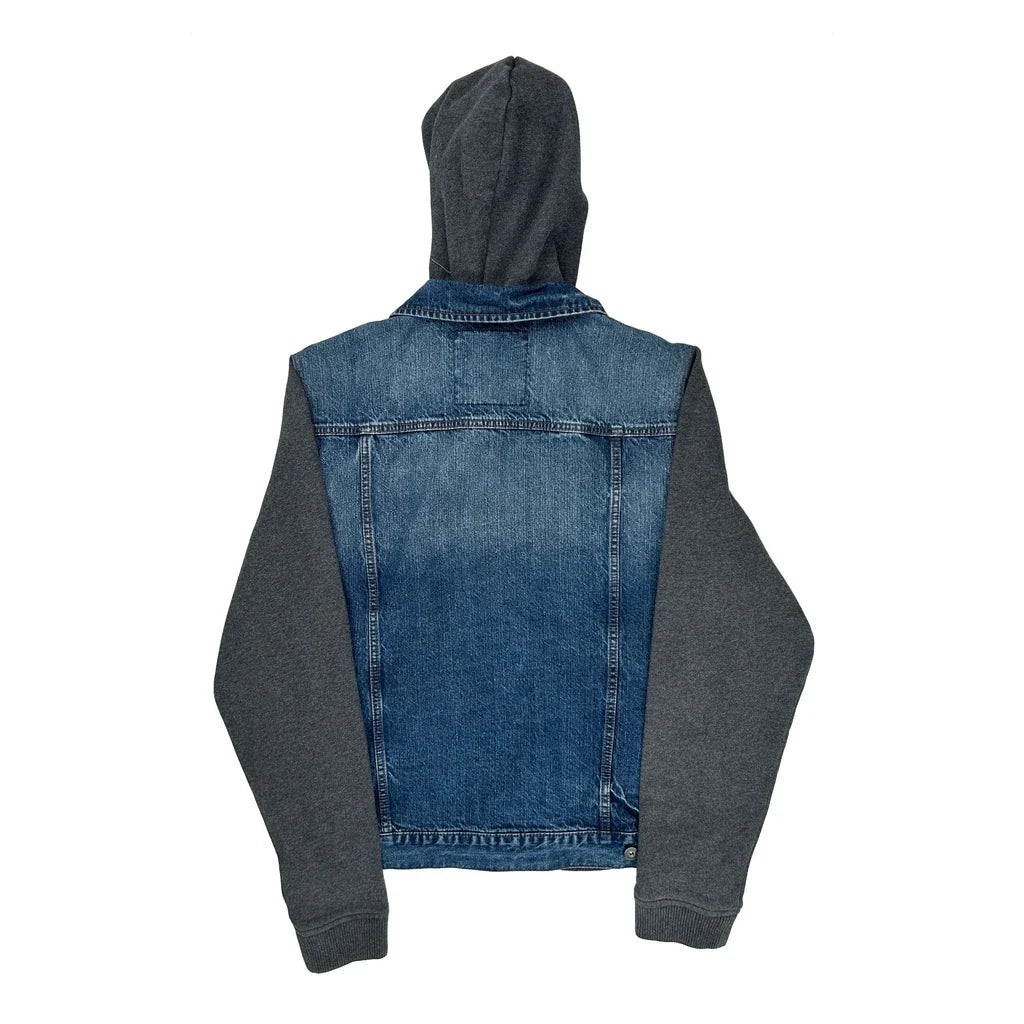 Aeropostale Denim Jacket - Large Blue Denim