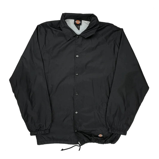 Dickies Windbreaker - Large Black Polyester