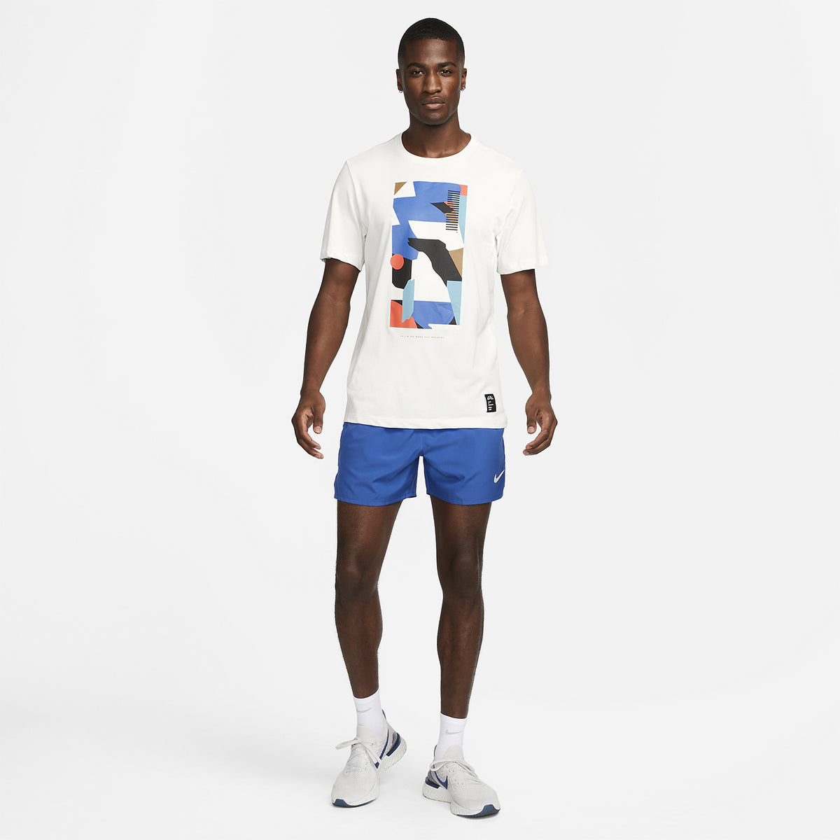 Nike Challenger 5in Pantaloncini Game Royal/Reflective Silver