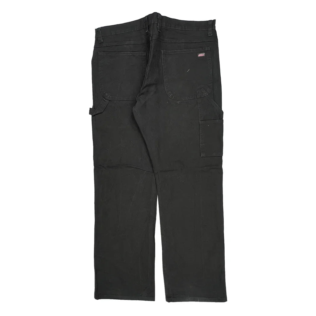 Dickies Carpenter Pants - 38W 32L Black Cotton
