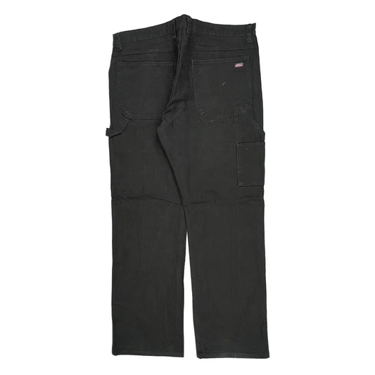 Dickies Carpenter Pants - 38W 32L Black Cotton