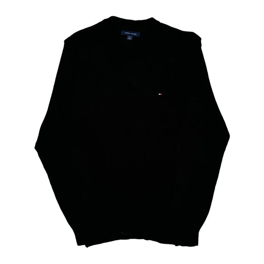 Tommy Hilfiger Sweater - Large Black Cotton
