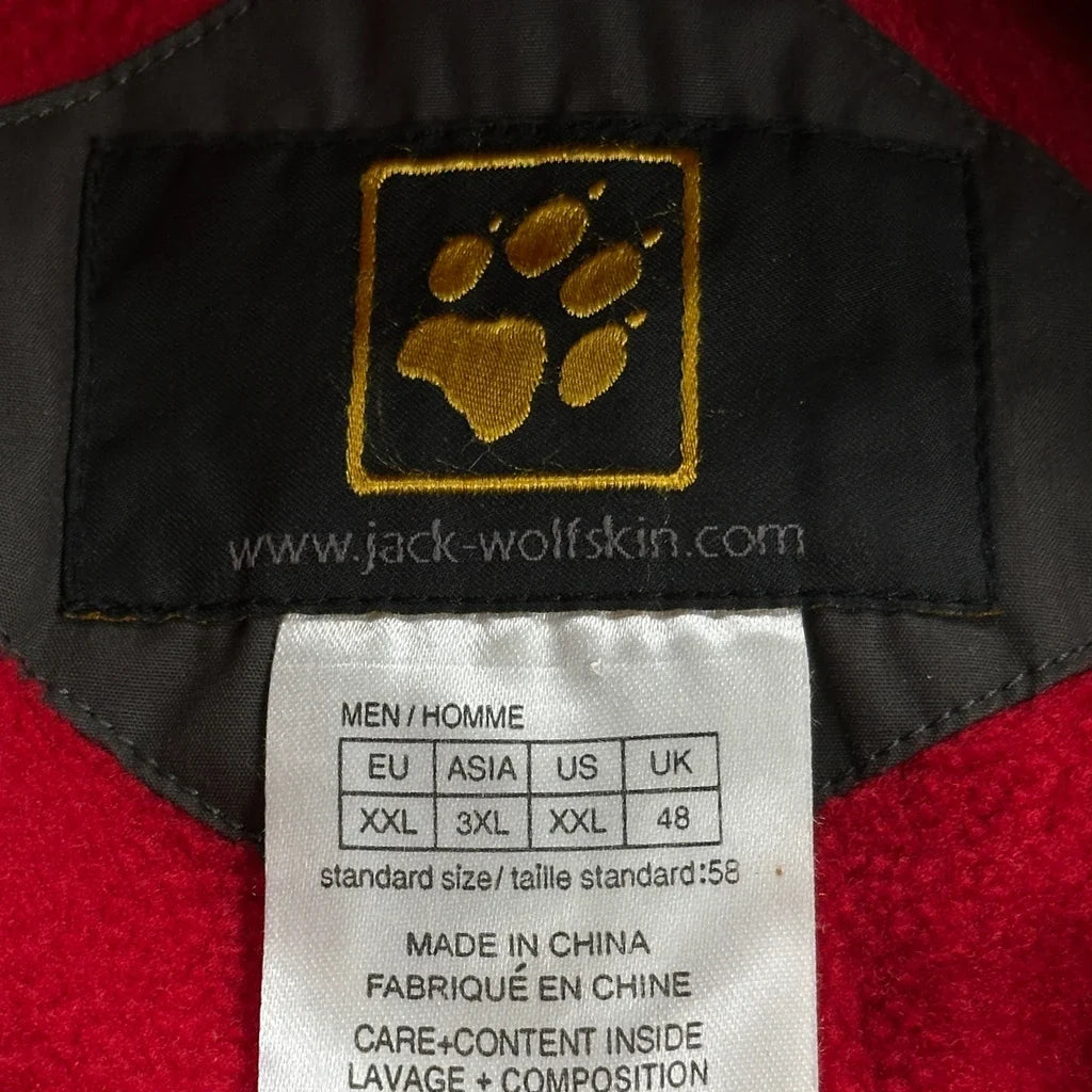 Jack Wolfskin Jacket - 2XL Gray Polyester