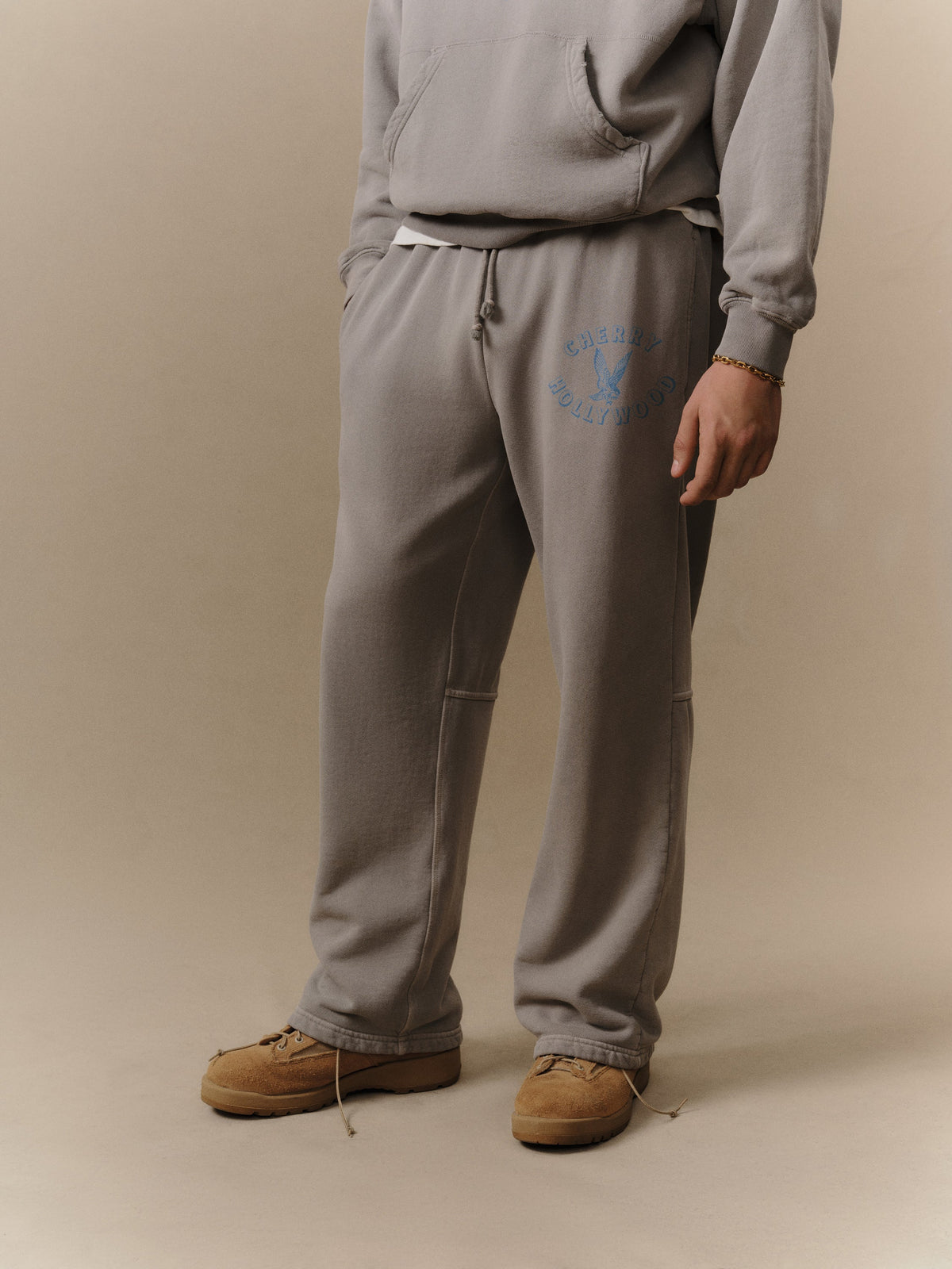 Hollywood Parachute Sweatpants (Smoke)