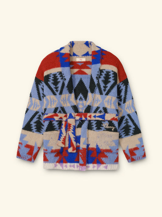 Frontier Striped Smoking Jacket
