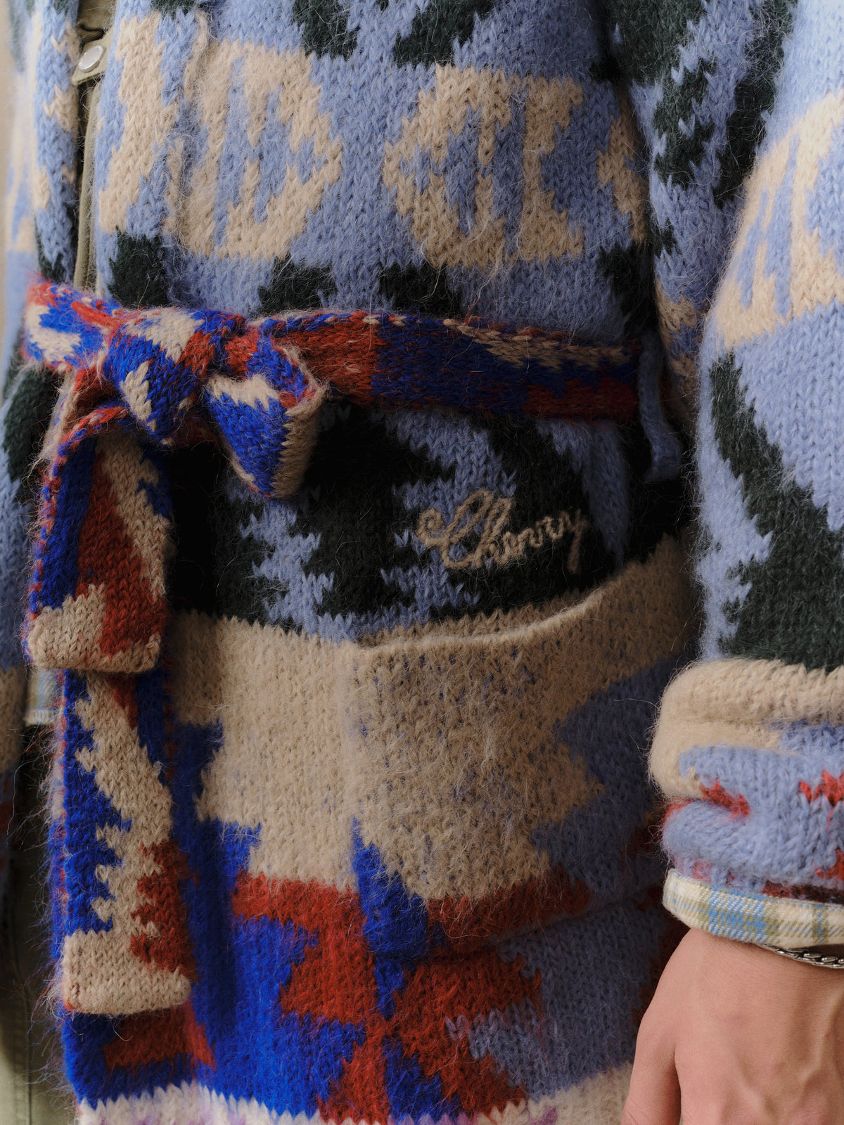 Frontier Striped Smoking Jacket