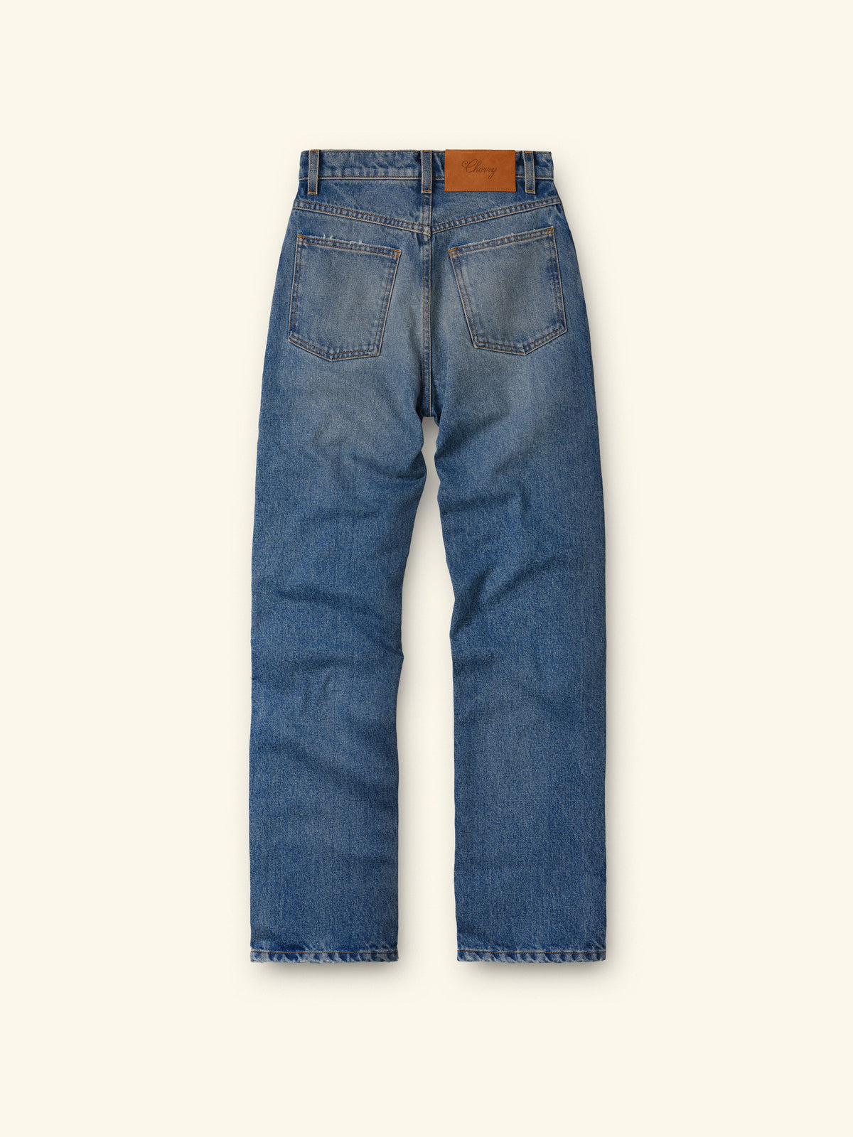 Women's High Rise 5 Pocket (Medium Wash)