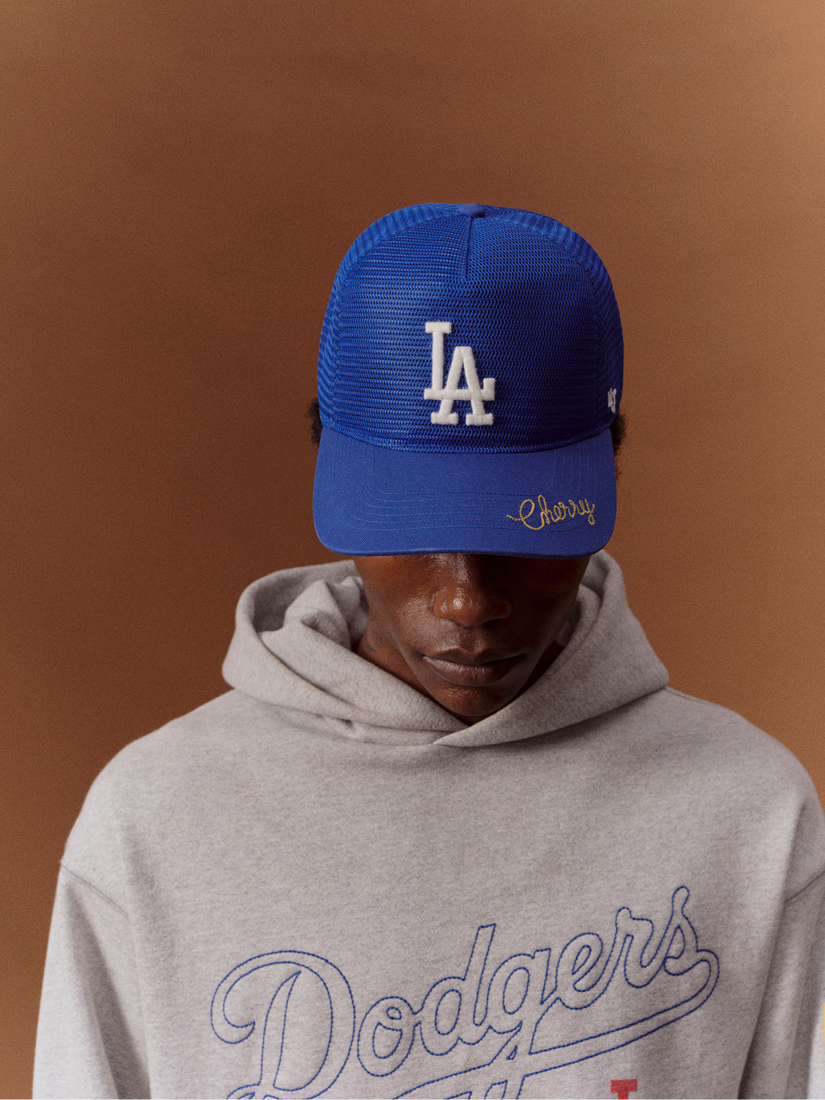 Mid Summer Classics Mesh Trucker (Royal)