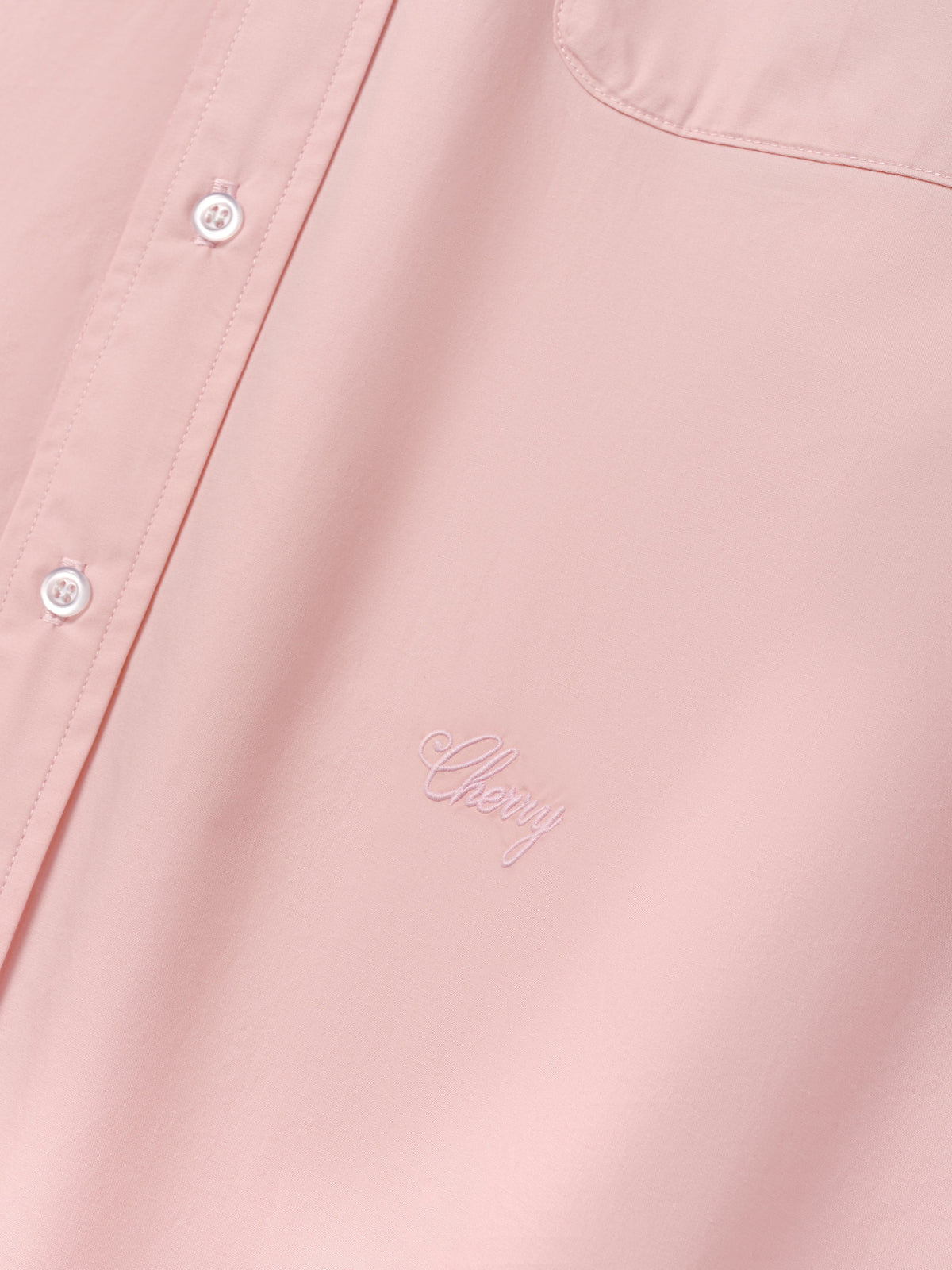 Boxy Oxford Shirt (Pink)