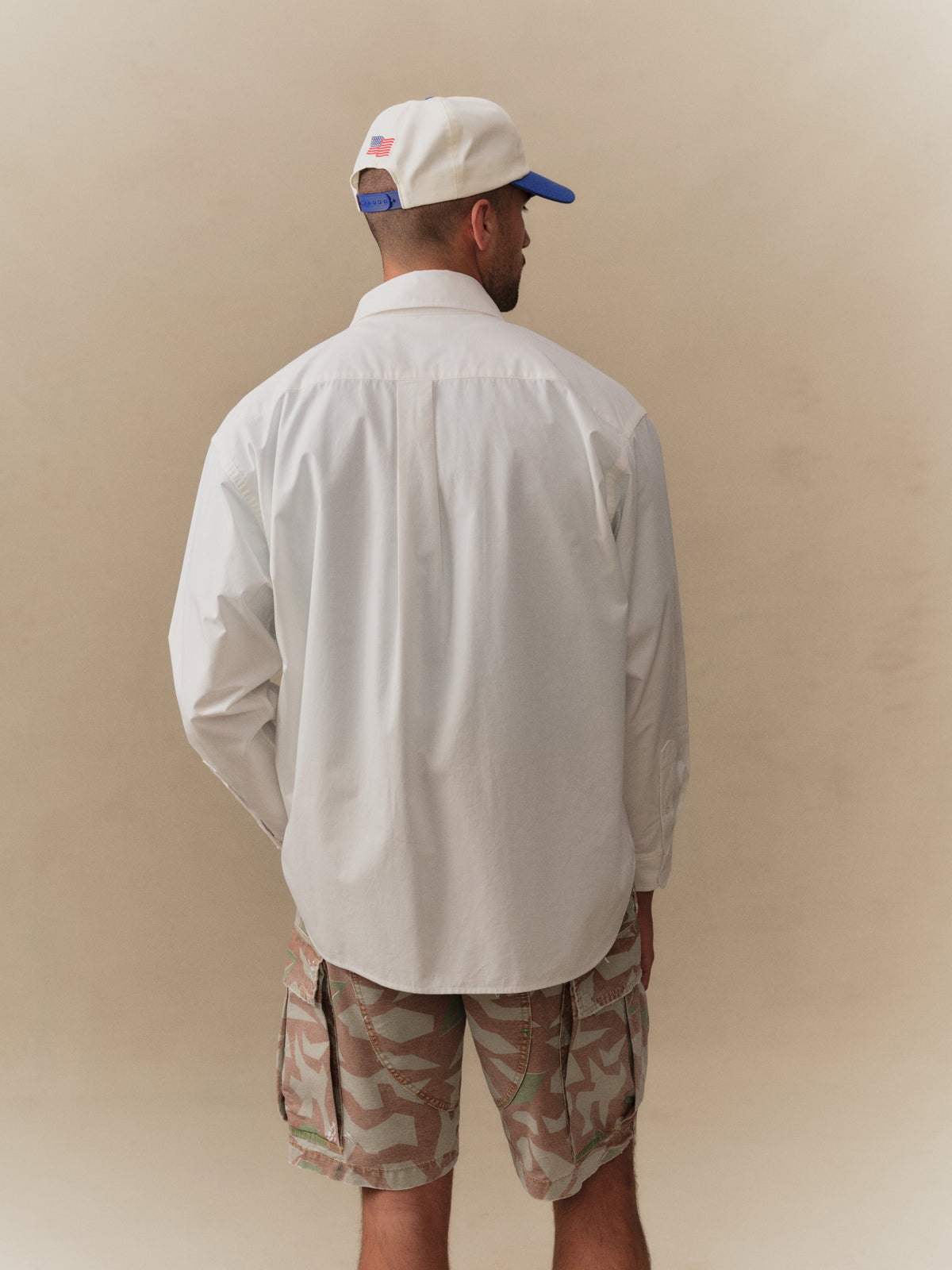 Boxy Oxford Shirt (White)