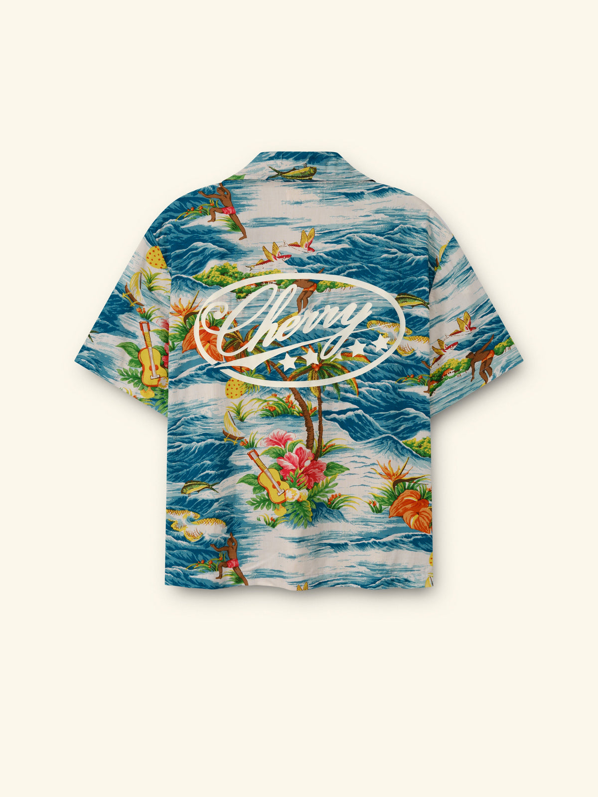 Hawaiian Vacation Shirt (Blue)