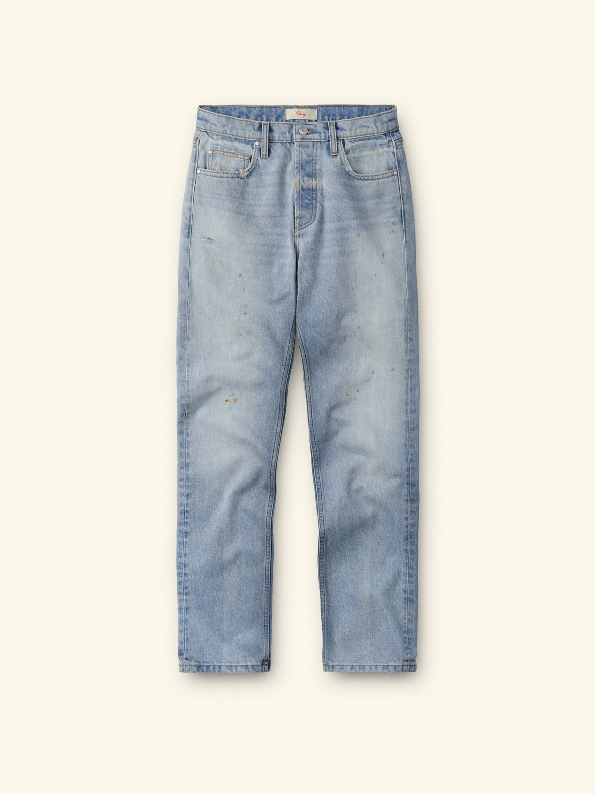 Straight 5 Pocket Jeans (Light Wash)