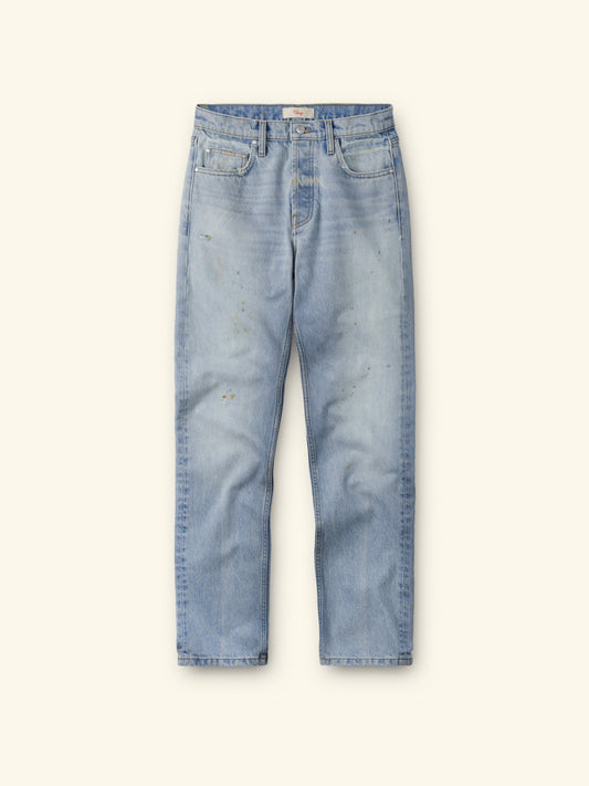 Straight 5 Pocket Jeans (Light Wash)