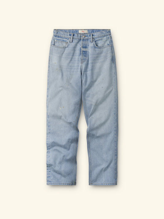 Relaxed 5 Pocket Jeans (Light Wash)